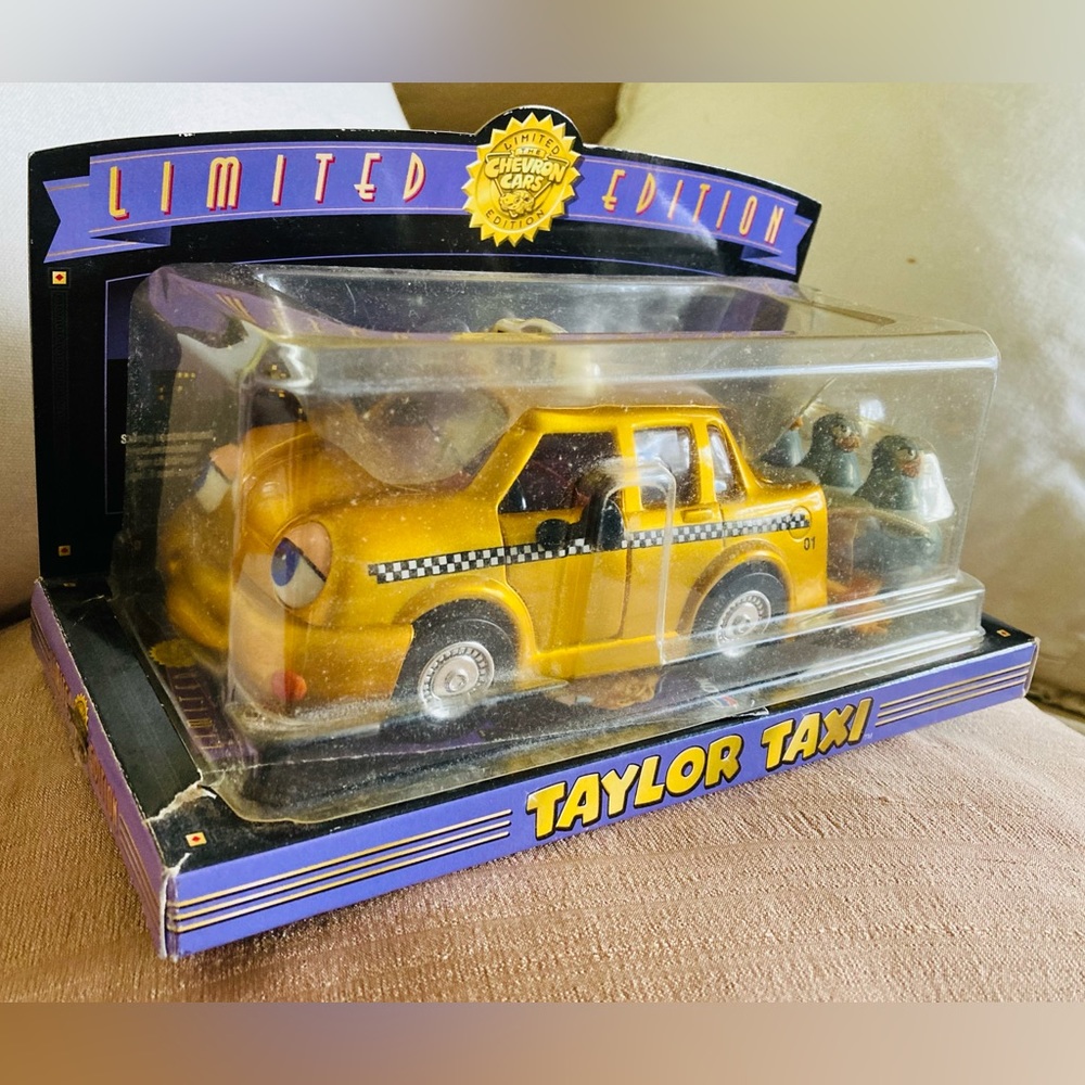 Chevron Collectible Toy Car - Taylor Taxi Limited Edition - 2001